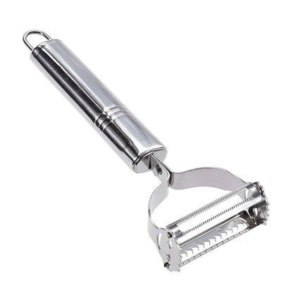 2-in-1 Julienne Vegetable Peeler | Stainless Steel